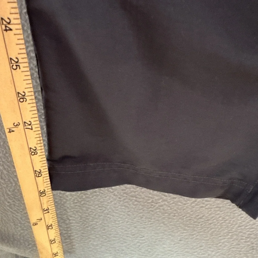 The North Face Paramount Trail Belted Convertible Pants Mens L Gray Hiking Cargo